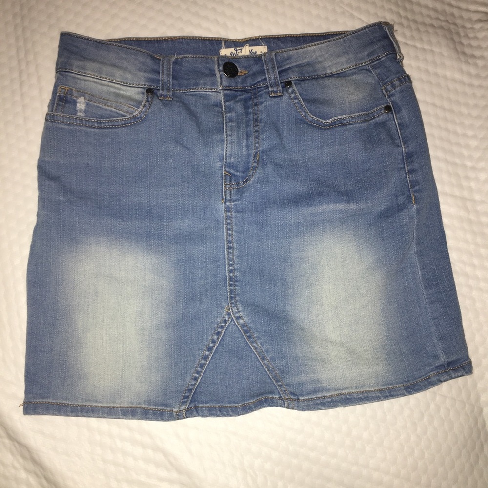 Mini Denim Skirt